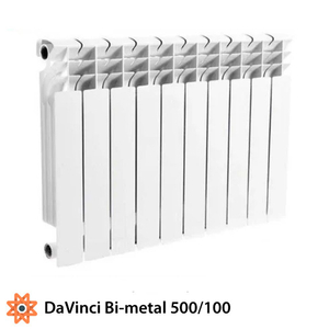 Біметалічний радіатор DaVinci Bi-metal 500/100