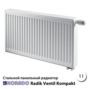 Стальной радиатор Korado Radik 11VK 300x400 266W (нижнее подключение)
