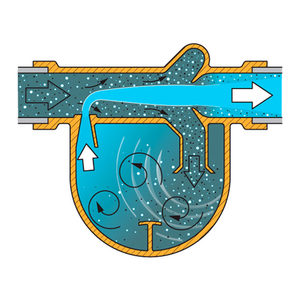 Сепаратор повітря та шламу Flamcovent Clean Smart 1 1/4", DN32 (30044)