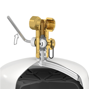 Клапан для підключення розширювального бака Flamco Airfix Control 3/4" з MAG-вентилем (28930)