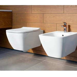 Комплект - Инсталляция Geberit Duofix 458.126.00.1 + унитаз Geberit Smyle Square 500.683.00.2 с сиденьем