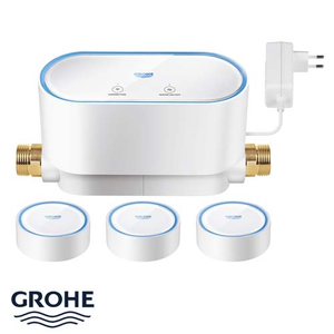 Интеллектуальный контроллер воды Grohe Sense Set комплект с 3 датчиками (22502LN1)