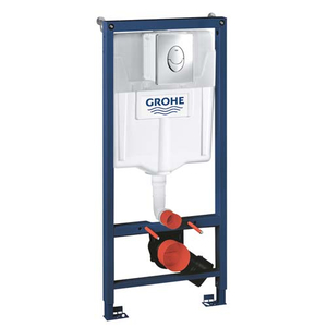 Инсталляция для унитаза 3 в 1 Grohe Rapid SL, кнопка Skate Air (38721001)