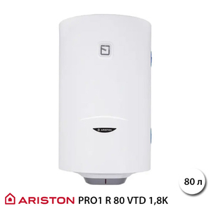 Водонагрівач комбінований Ariston PRO1 R 80 VTD 1,8K (3201814)
