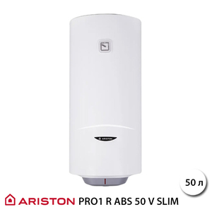 Електричний бойлер Ariston PRO1 R ABS 50 V SLIM (3700524)