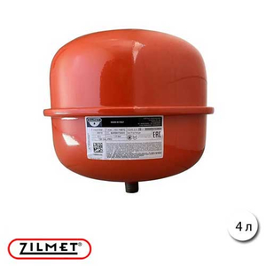 Розширювальний бак для опалення 4 літри Zilmet Cal-Pro 4 бари (1300000400)