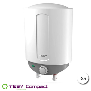 Бойлер электрический 6 л Tesy Compact Line Bilight GCA 0615 M01 RC (420144)