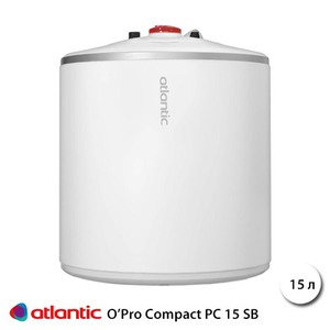 Електричний водонагрівач Atlantic O'Pro Compact PC 15 SB (821231)