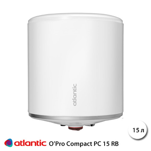 Електричний водонагрівач Atlantic O'Pro Compact PC 15 RB (821233)