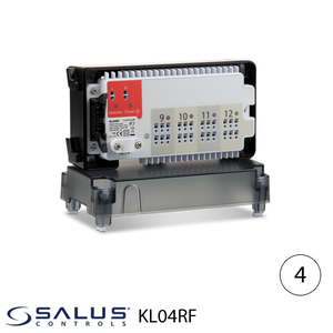 Розширювальний модуль Salus KL04RF для KL08RF | 4 зони | 230В (615171430)
