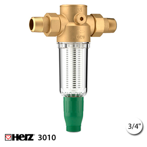 Промивний фільтр для холодної води Herz 3010 3/4" (2301002)