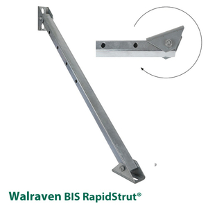 Держатель стеновой Walraven BIS RapidRail® для профилей WM0-30 (6613200)