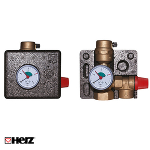 Група безпеки котла до 50 кВт HERZ G1" DN25 3 бари (1210415)