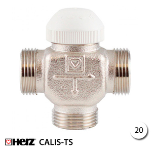 Трехходовой распределительный клапан HERZ CALIS-TS DN 20 | Kvs 3.2 (1776102)