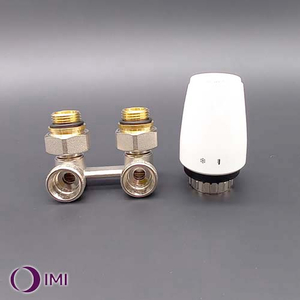 Комплект нижнього підкл. радіатора кутовий IMI Heimeier DXVTRIMK12 1/2"x3/4" M30x1,5