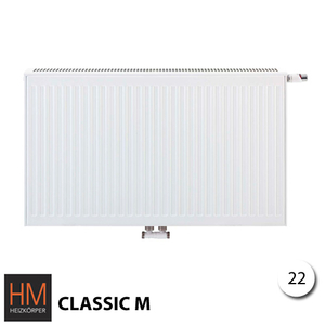 Сталевий радіатор HM Heizkoerper Classic M Тип 22 500x400 | 479 Вт (центральне підключення)