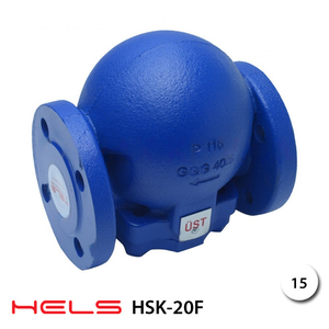 Конденсатоотводчик поплавковый фланцевый HELS HSK-20F DN 15 | ΔP 4,5 бар : PROFIMANN
