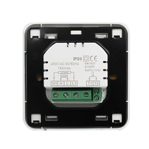 Механический терморегулятор Tervix Simple | для водяного и электр. теплого пола (101031)