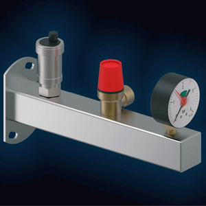 Група безпеки Uponor Fluvia 6 бар нержавіюча сталь (1136375)