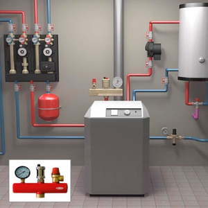 Група безпеки котла Uponor Fluvia 3 бар (1136379)