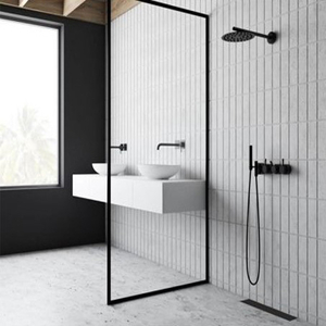 Душевой канал 90 см Uponor Aqua Ambient | черный | без решетки (1136415)