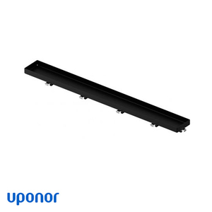 Решетка для лотка 80 см Uponor Aqua Ambient | под плитку | черная (1136444)