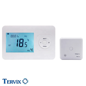 Программируемый комнатный термостат с WiFi управлением Tervix Pro Line | для газового и электрического котла | сухой контакт (116331)