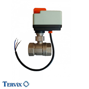 Кран шаровый из нержавеющей стали с электроприводом Tervix Pro Line ORC 220В DN15 1/2" (201171)
