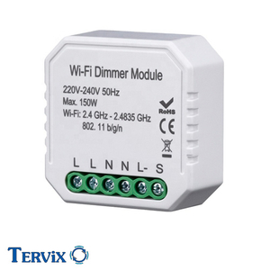 Розумний вимикач-регулятор Tervix Pro Line WiFi Dimmer | 1 клавіша (435421) : PROFIMANN