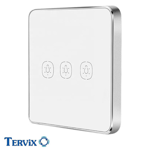 Умный сенсорный выключатель Tervix Pro Line ZigBee Touch Switch, 3 клавиши (438131)