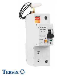 Розумний автоматичний вимикач Tervix Pro Line WiFi Circuit Breaker, 10A (439451)