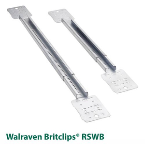 Скользящий держатель стеновой раздвижной Walraven Britclips® RSWB (59491624)