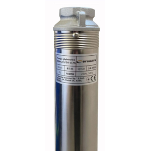 Скважинный насос 3" OPTIMA PM 3SDm2.5/20, 0.75 кВт, 90 м, 1~230В, кабель 70 м (000019672)