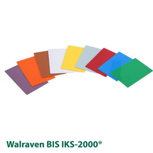 Табличка ПВХ Walraven BIS IKS-2000 ® 86X54мм біла (0200101)