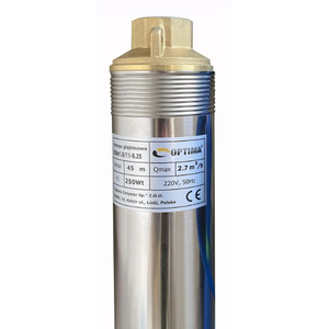 Скважинный насос 3" OPTIMA 3SDm1.8/11, 0.25 кВт, 45 м, пульт, кабель 25 м (000020696)