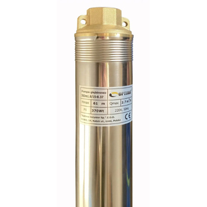 Скважинный насос 3" OPTIMA 3SDm1.8/15, 0.37 кВт, 61 м, пульт, кабель 35 м (000021398)