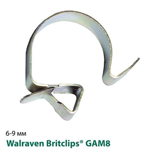 Клипса для стальных балок 2-7мм Walraven Britclips® GAM8 зажим 6-9мм (52090709)