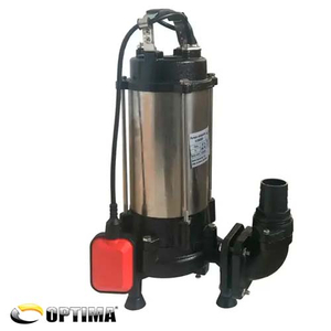 Фекальный насос с режущим механизмом Optima V 1800 DF, 1.8 кВт, 1~230В