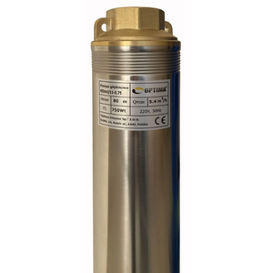 Свердловинний насос OPTIMA 4SDm3/11, 0.75 кВт, 80 м, пульт, кабель 50 м (000014139)
