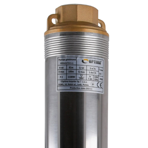 Свердловинний насос OPTIMA 4SDm3/15, 1.1 кВт, 109 м, пульт, кабель 60 м (000023193)