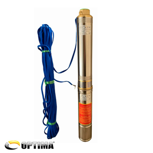 Скважинный насос OPTIMA 4SDm3/9, 0.55 кВт, 65 м, пульт, кабель 35 м (000023124)