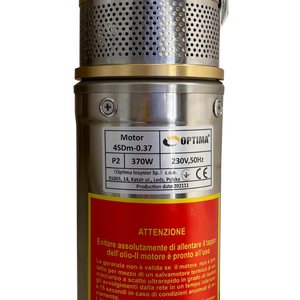 Скважинный насос OPTIMA 4SDm3/6, 0.37 кВт, 44 м, пульт, кабель 1.5 м (000023125)