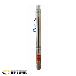 Свердловинний насос з підвищеною стійкістю до піску OPTIMA PM 4QJm6/16, 1.5 кВт, 101 м, кабель 1.5 м (000017632)
