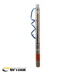 Свердловинний насос з підвищеною стійкістю до піску OPTIMA PM 4QJm6/18, 1.8 кВт, 110 м, кабель 2 м (0000176323)