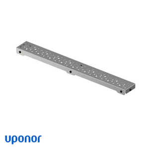 Решетка для лотка 100 см Uponor Aqua Ambient | перфор.| серебро (1136421)