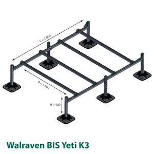 Комплект рами Walraven K3 BIS Yeti Frame Set 1500х2000х500 мм (67685532_k3)