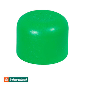 Заглушка 20 мм Interplast PPR Green PN30 (790090020)