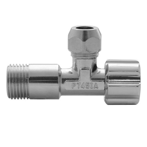 Кран вентильный сантехнический Albertoni 1/2"-3/8" угловой (С406281)