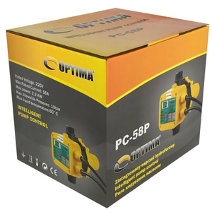 Реле с защитой сухого хода Optima PC58 P 2.2 кВт (c регулируемым диапазоном давления) (000014036)