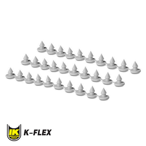 Фото Пластикові заклепки K-FLEX сірі 1000 шт. (850CH020001)
